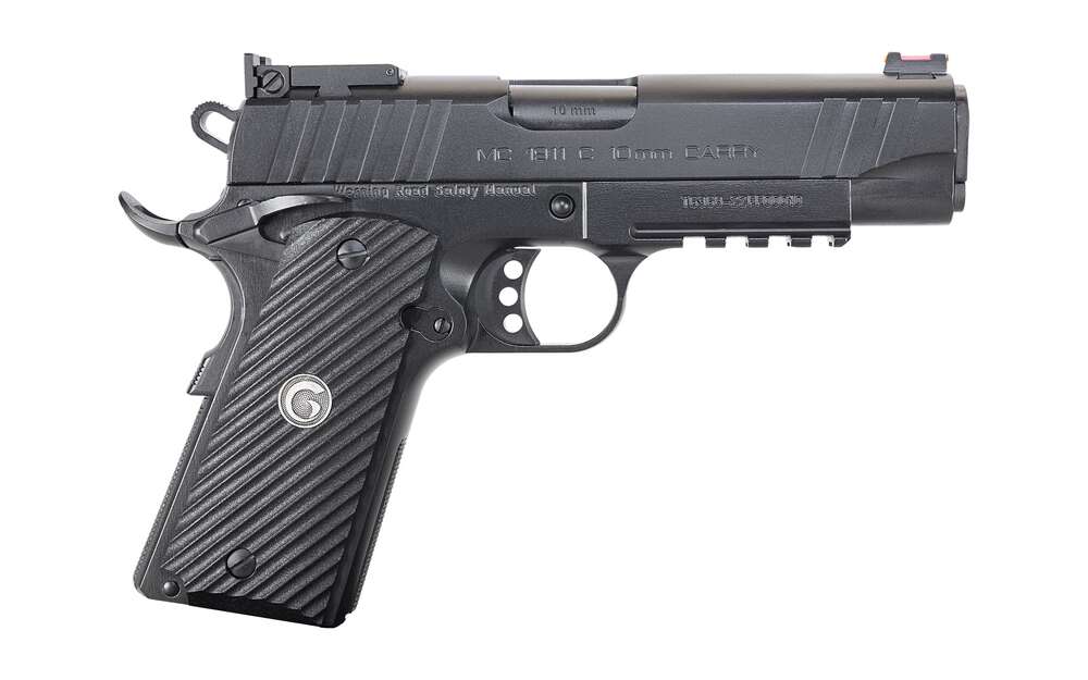 Handguns EAA Corp 4.40" 10mm EAA 390605 GIRSAN MC1911C COMMDR 10M 4.4 9R  BLCAR • Model: 4.40"